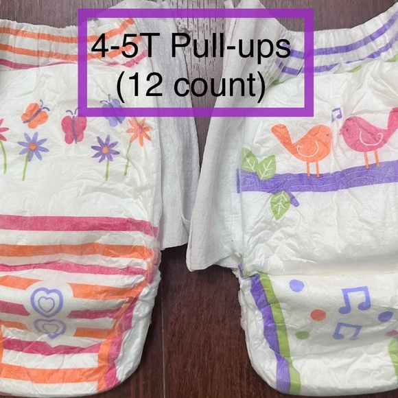 4-5 T Pampers Easy-ups/Pull-ups (48 count) - Picture 5 of 6